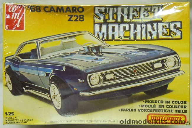 AMT 1/25 1968 Chevrolet Camaro Z28, PK4166 plastic model kit